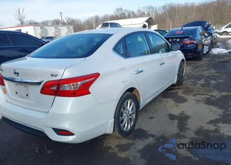 2016 Nissan Sentra Sv z USA, uszkodzony, nr VIN 3N1AB7AP3GY306731